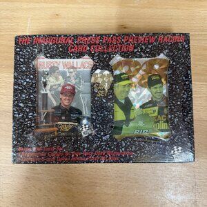 1993 NASCAR Trading Cards Inaugural Press Pass Preview Tear In Seal